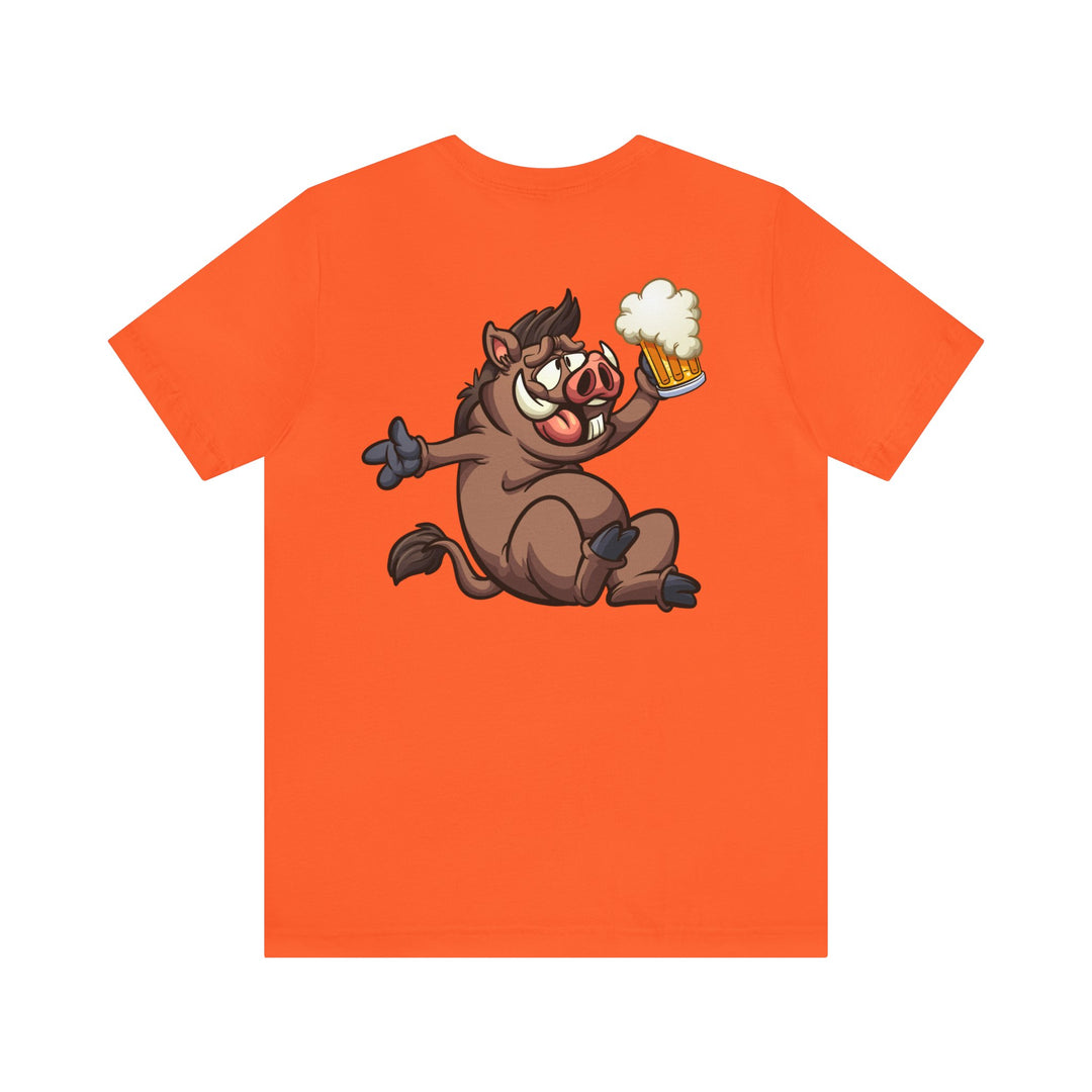 Beer Drinking Boar T-Shirt