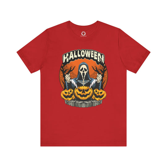 Screamer Killer Ghost Halloween T-Shirt