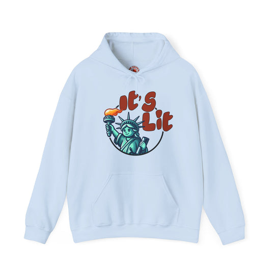 It's Lit Hooded Sweatshirt