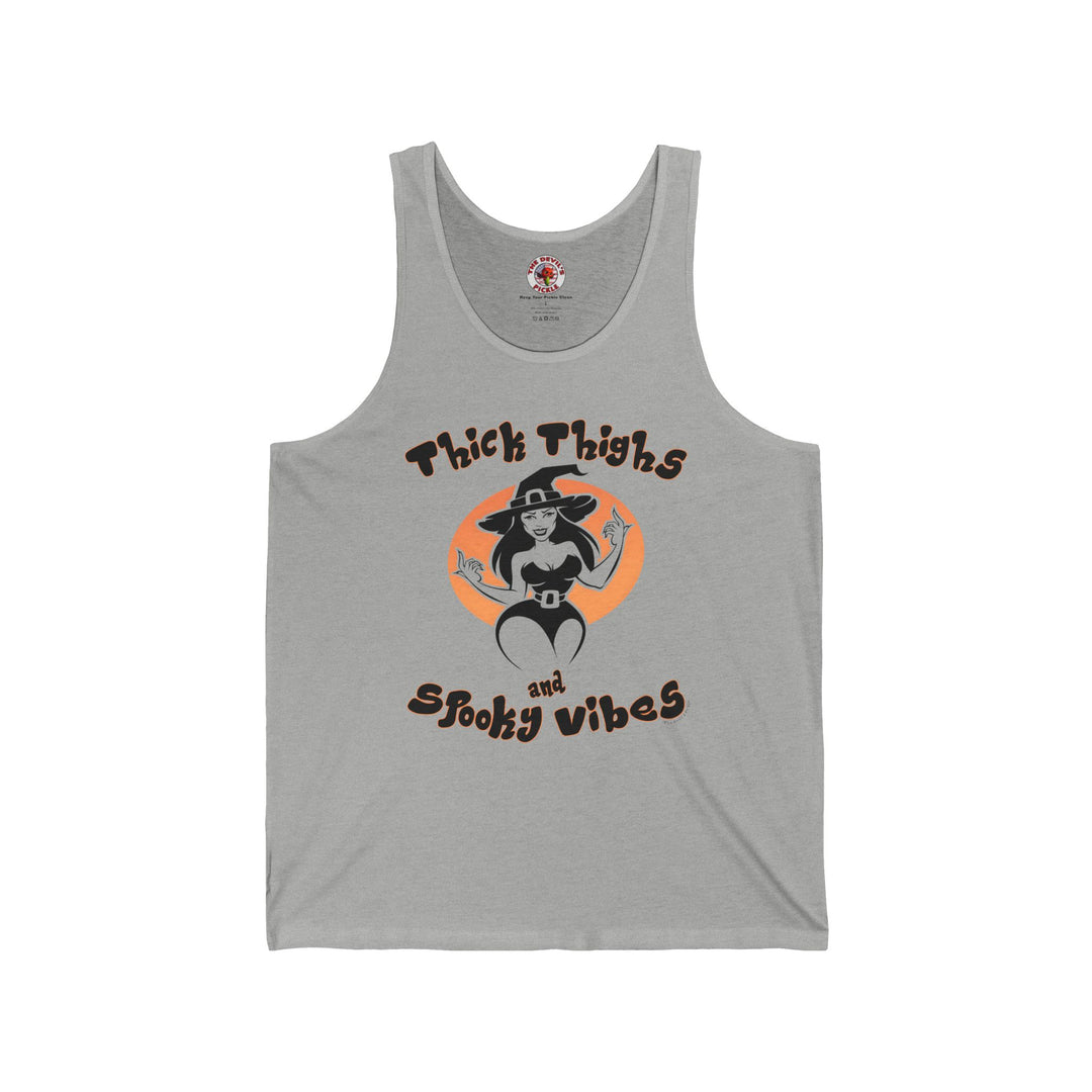 Thick Thighs and Spooky Vibes Tank Top