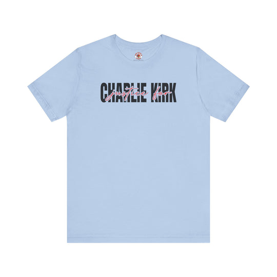 Charlie Kirk Justice T-Shirt