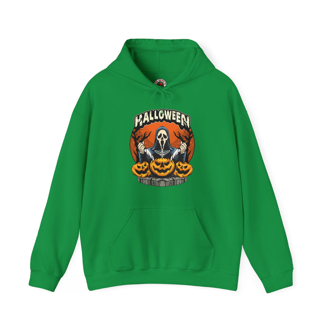 Screamer Killer Ghost Halloween Hooded Sweatshirt