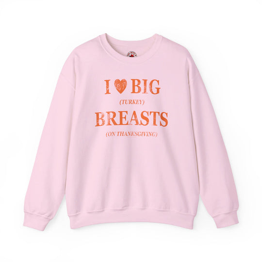 I Heart Big Breasts Crewneck Sweatshirt