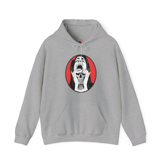 Skull Woman Hooded Sweatshirt