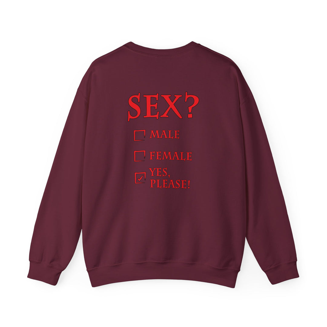 Sex? Yes, Please Crewneck Sweatshirt