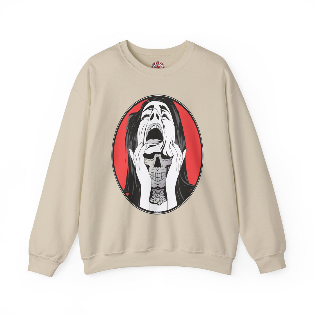 Skull Woman Crewneck Sweatshirt