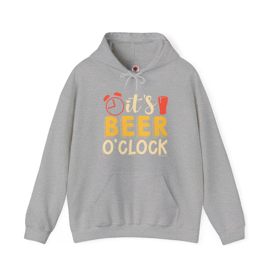 It's Beer O'clock Hooded Sweatshirt