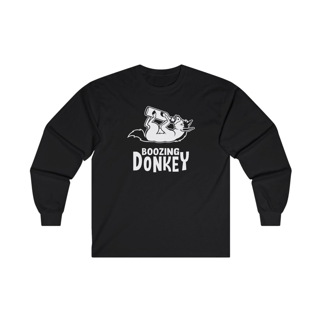 Boozing Donkey Long Sleeve Tee