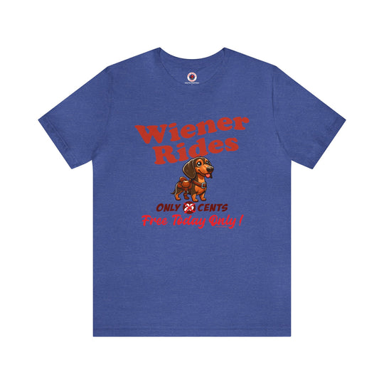 Free Wiener Rides T-Shirt