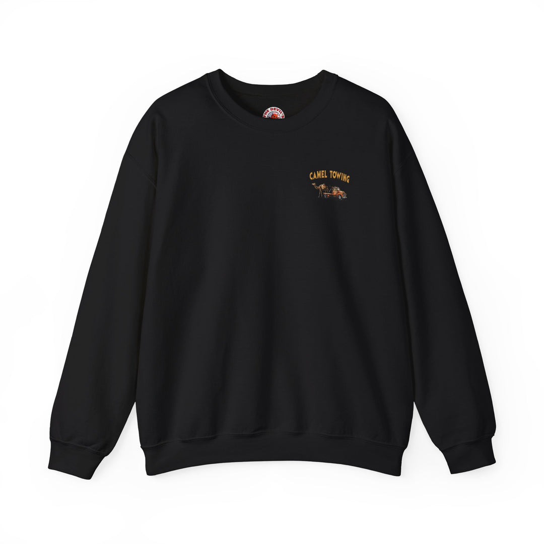 Camel Towing Back Crewneck Sweatshirt