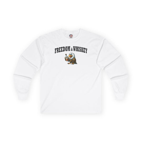 Freedom & Whiskey Long Sleeve Tee