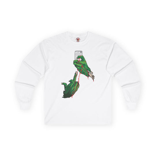 Selfie Monster Long Sleeve Tee