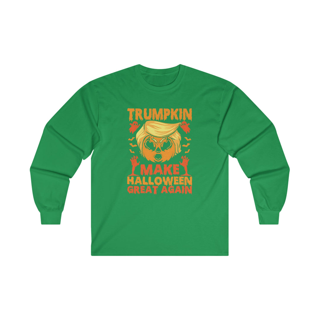 Trumpkin Make Halloween Great Again Long Sleeve Tee