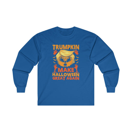 Trumpkin Make Halloween Great Again Long Sleeve Tee