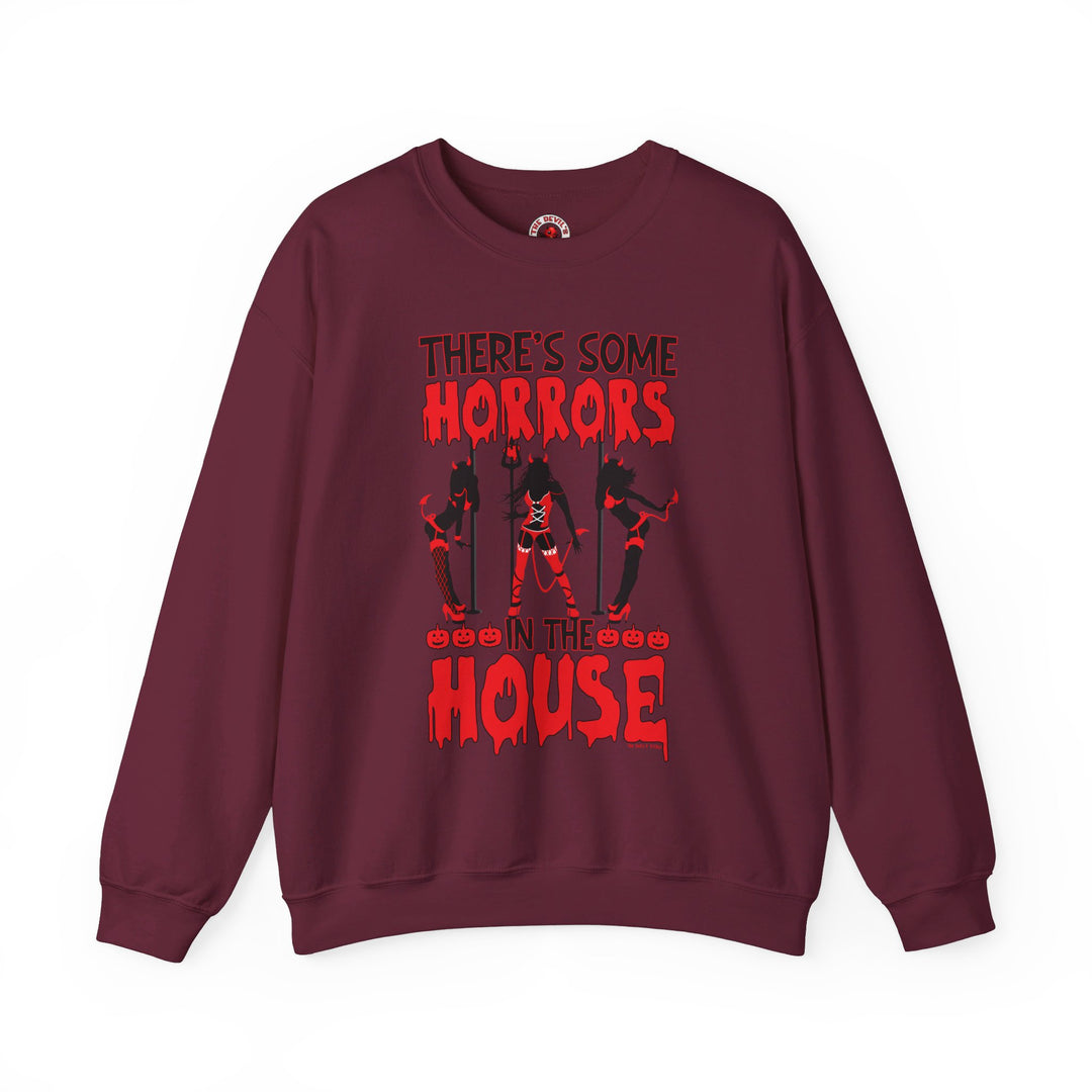 There's Some Horrors In The House Crewneck Sweatshirt