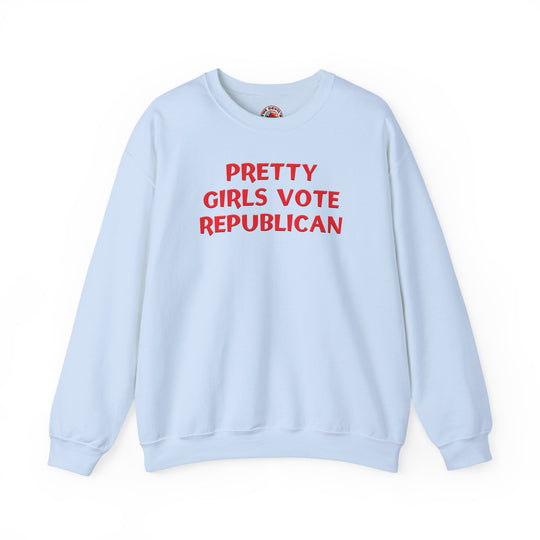 Pretty Girls Vote Republican Crewneck Sweatshirt
