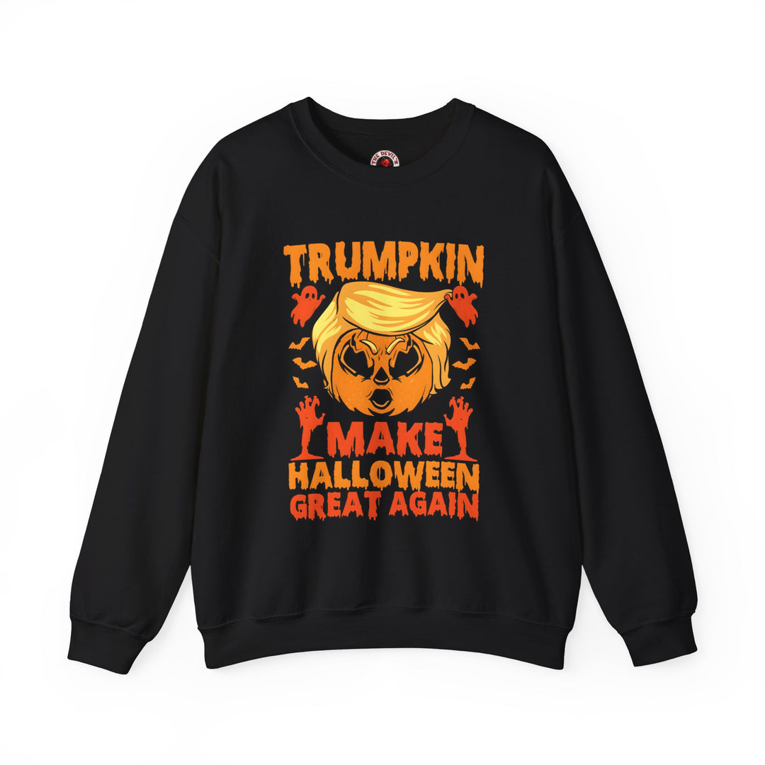 Trumpkin Make Halloween Great Again Crewneck Sweatshirt