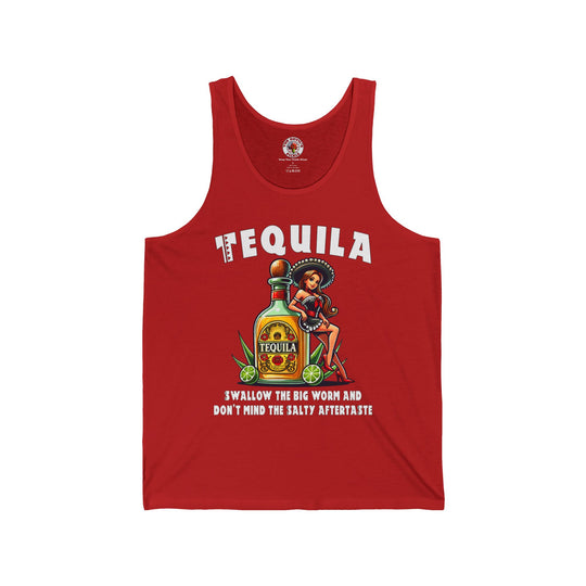 Tequila Swallow The Big Worm Tank Top