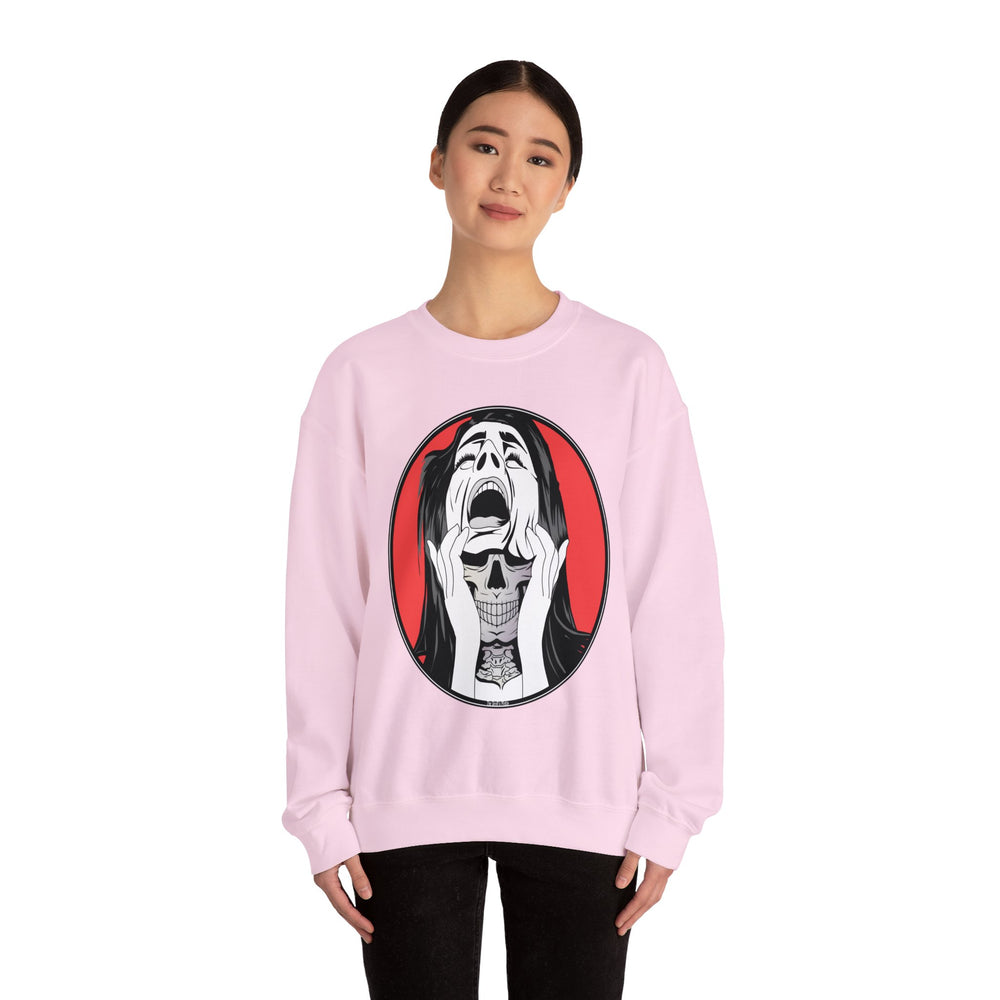 Skull Woman Crewneck Sweatshirt