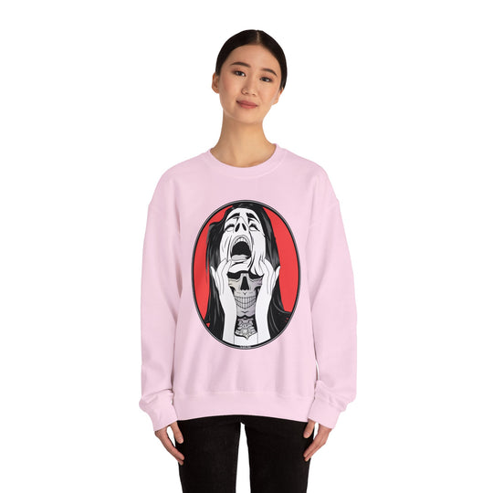 Skull Woman Crewneck Sweatshirt