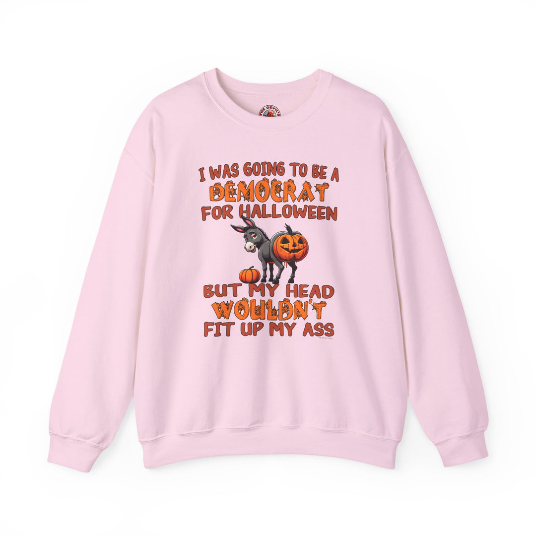 Democrat for Halloween Crewneck Sweatshirt