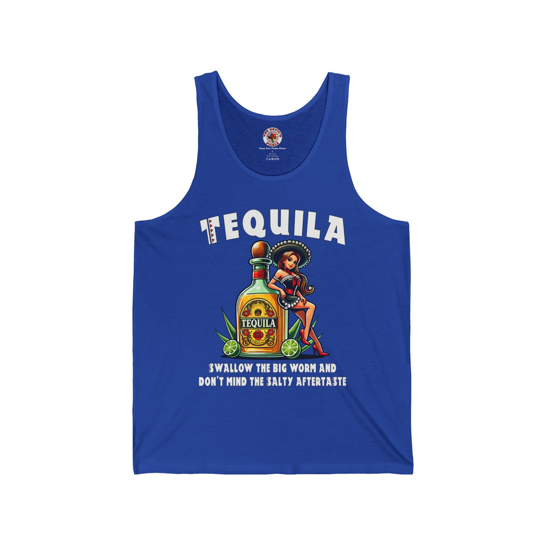 Tequila Swallow The Big Worm Tank Top