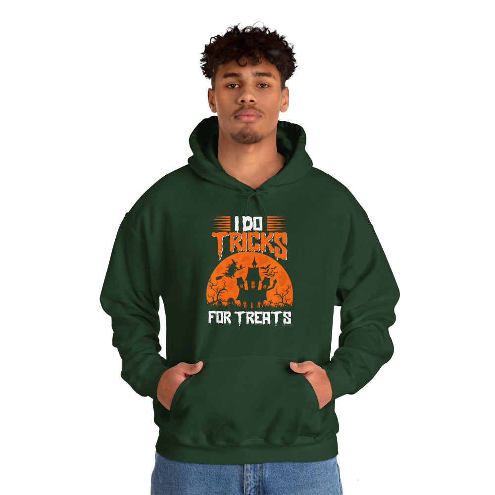 I Do Tricks For Treats Hooded Sweatshirt