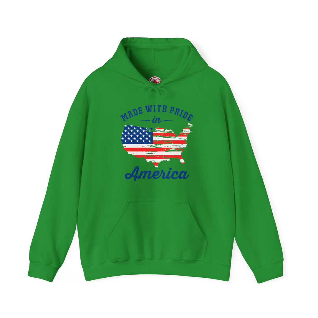 Made With Pride In America Hooded Sweatshirt