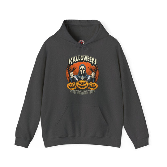 Screamer Killer Ghost Halloween Hooded Sweatshirt