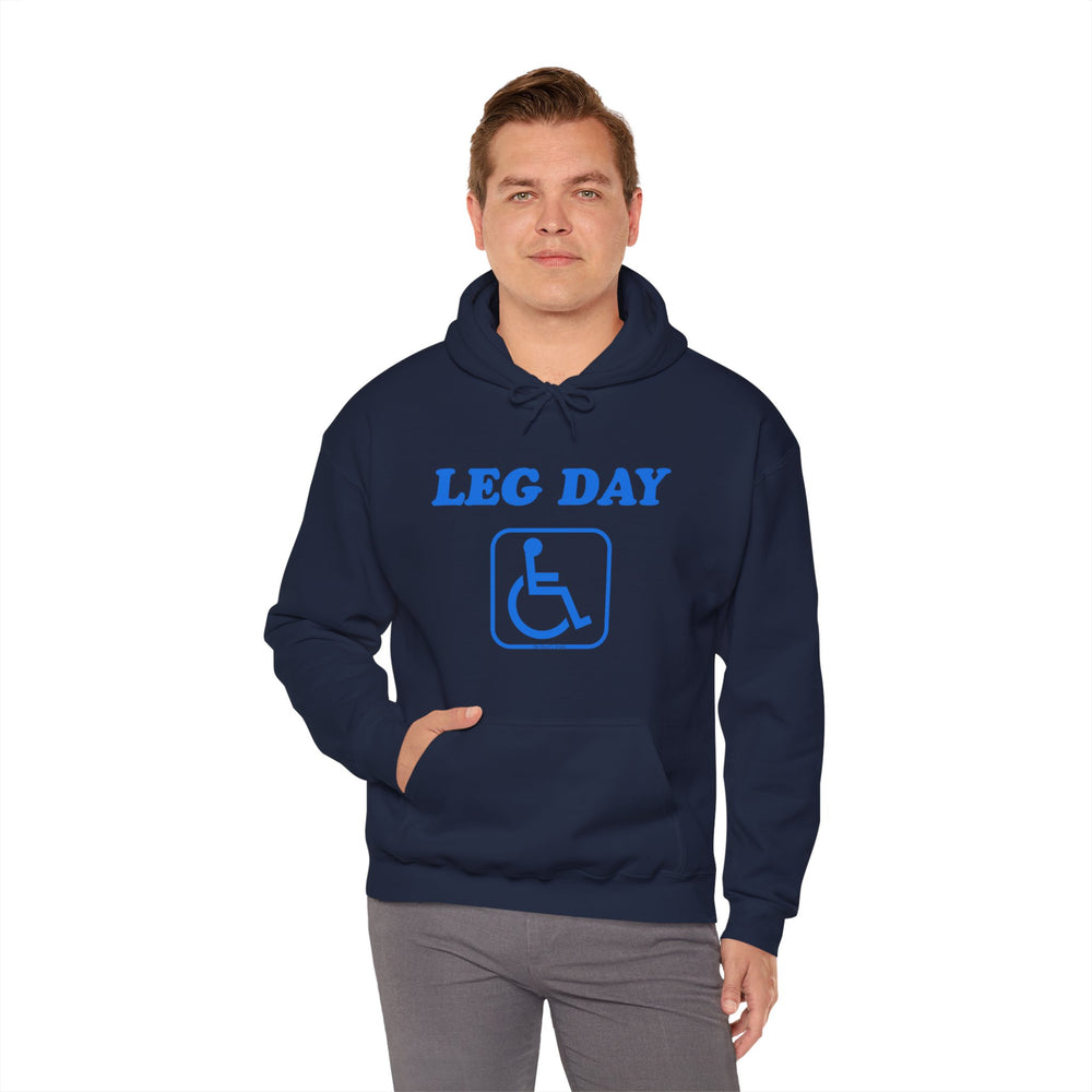 Leg Day Handicap Hooded Sweatshirt