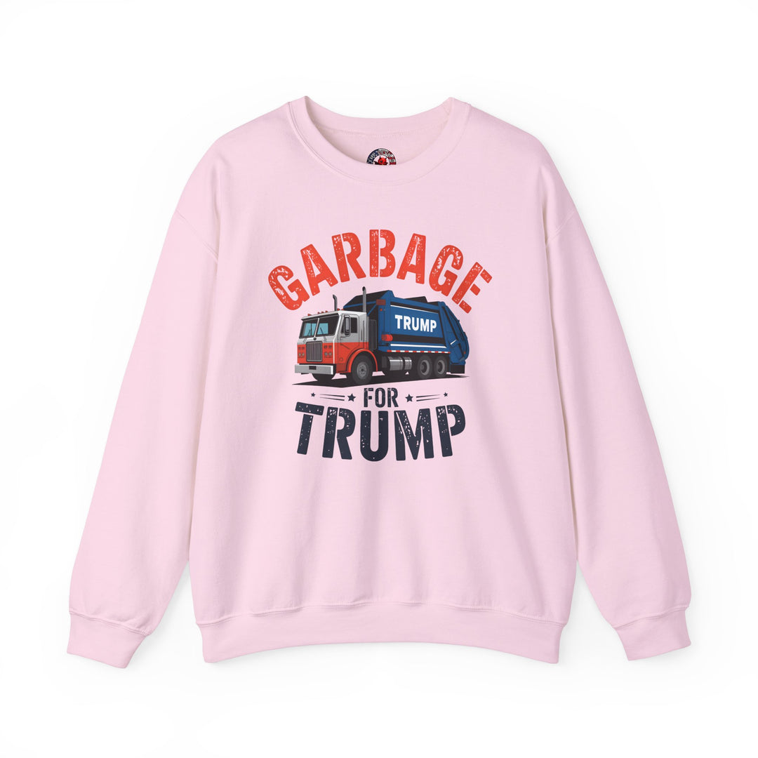 Garbage For Trump Crewneck Sweatshirt