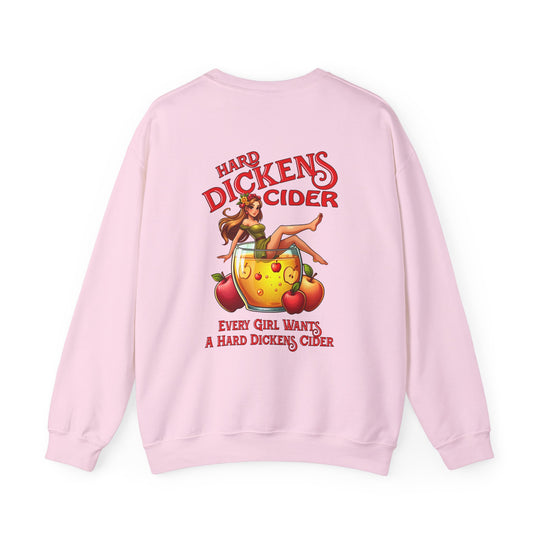 Hard Dickens Cider Front/Back Crewneck Sweatshirt