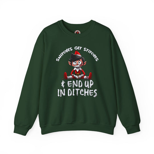 Snitches Get Stitches Crewneck Sweatshirt