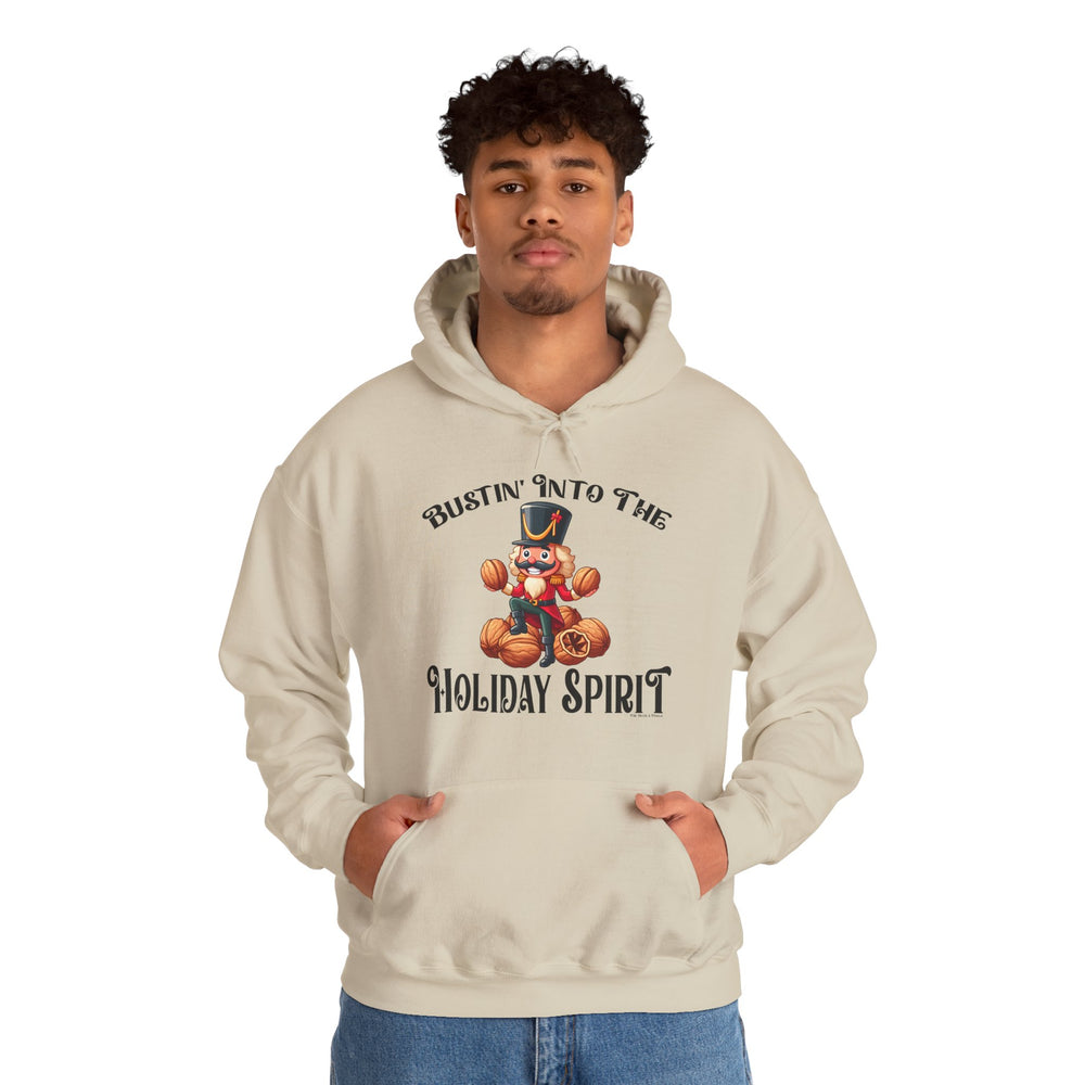Bustin' Into The Holiday Spirit Hooded Sweatshirt