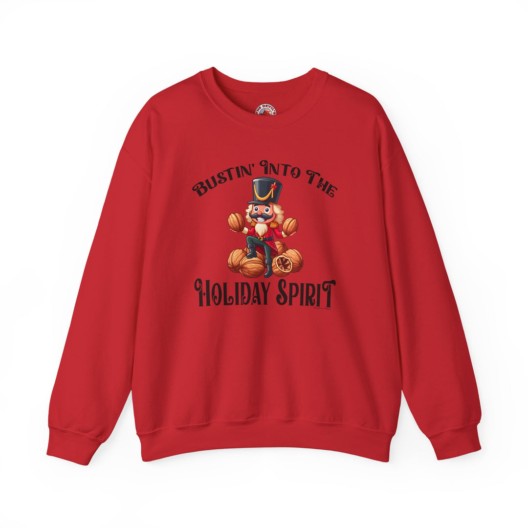 Bustin' Into The Holiday Spirit Crewneck Sweatshirt