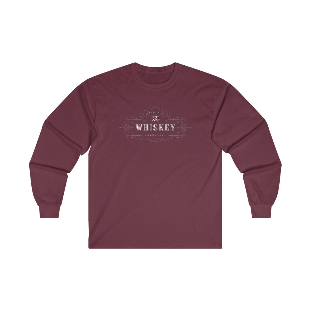 The Original Authentic Whiskey Long Sleeve Tee