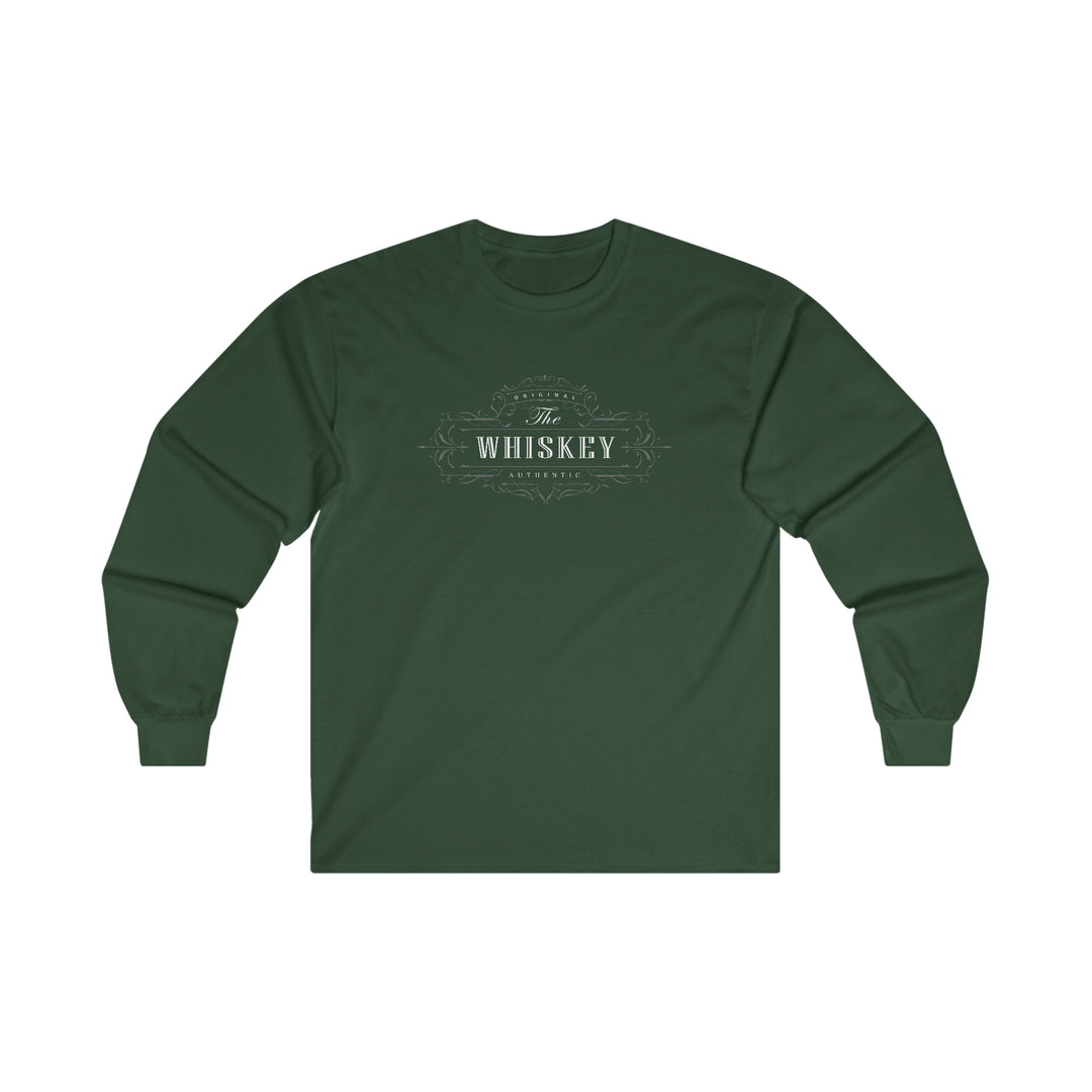 The Original Authentic Whiskey Long Sleeve Tee