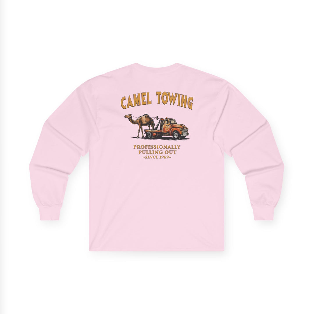 Camel Towing Back Long Sleeve Tee