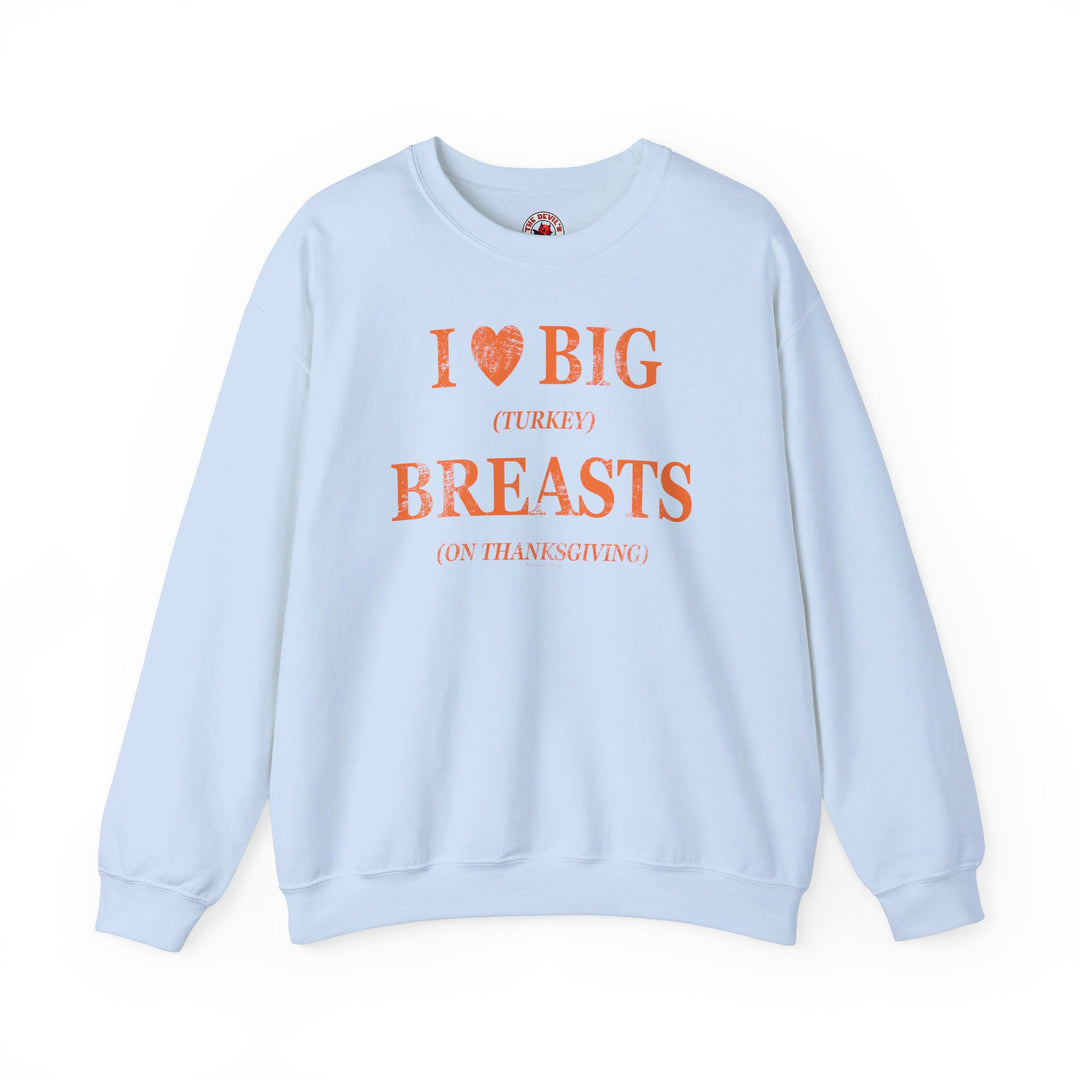 I Heart Big Breasts Crewneck Sweatshirt