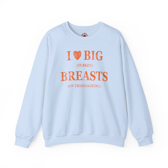 I Heart Big Breasts Crewneck Sweatshirt