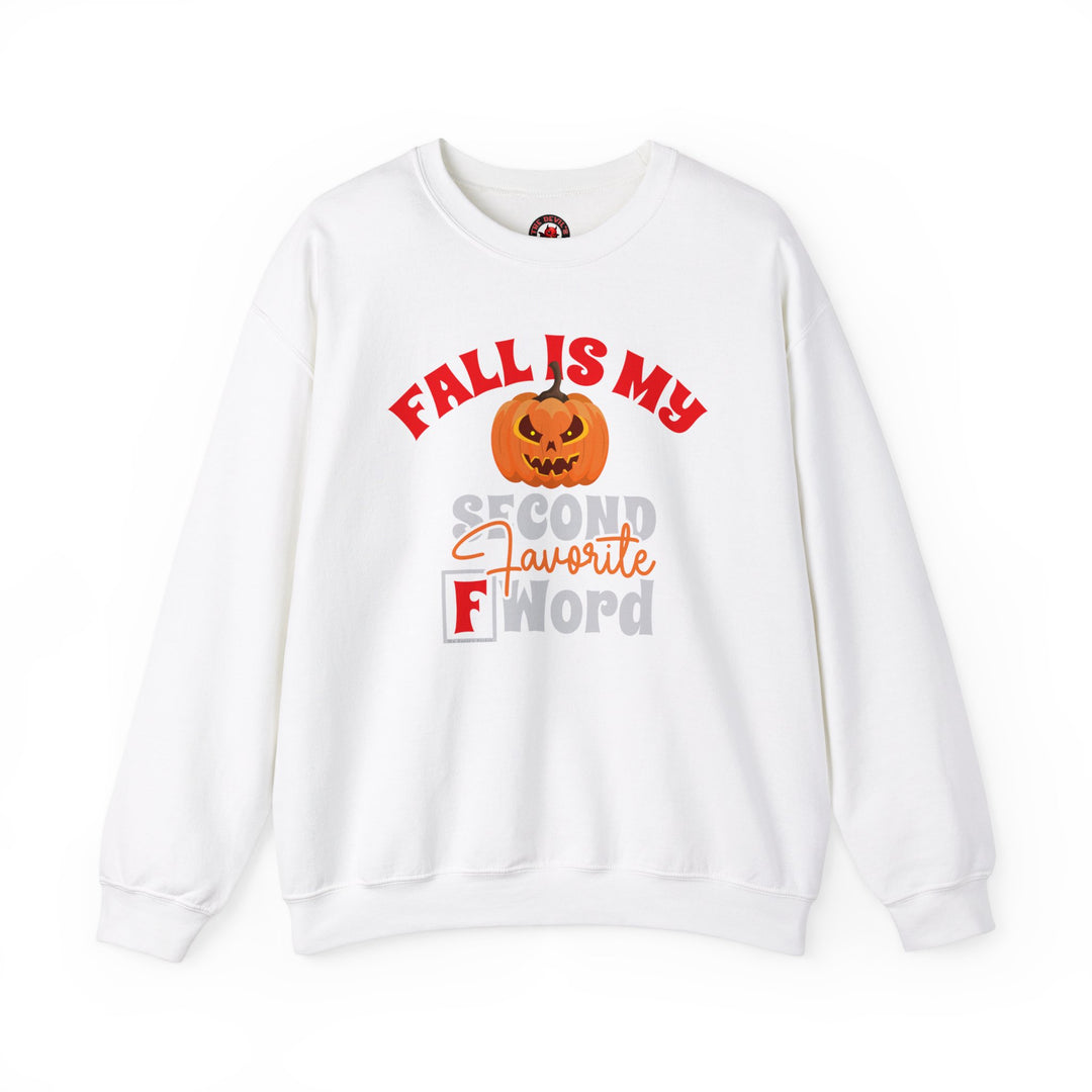 Fall Is My Second Favorite F Word Crewneck Sweatshirt