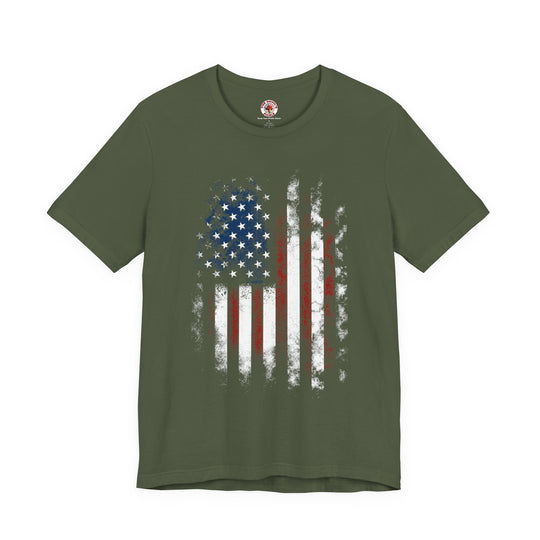 Distressed American Flag T-Shirt