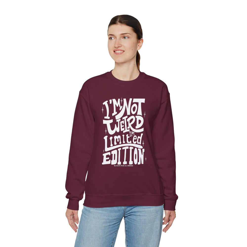 I'm Not Weird I'm Limited Edition Crewneck Sweatshirt