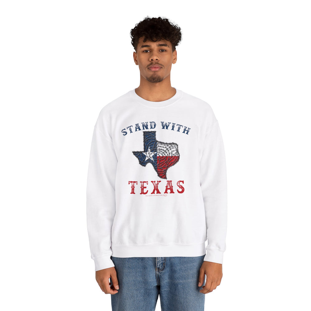 Stand With Texas Crewneck Sweatshirt