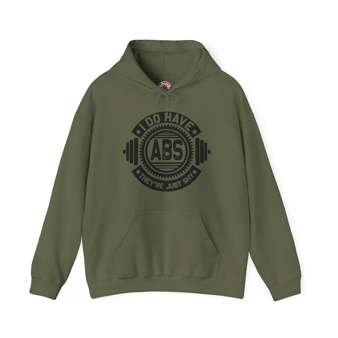 I Do Have Abs Hooded Sweatshirt