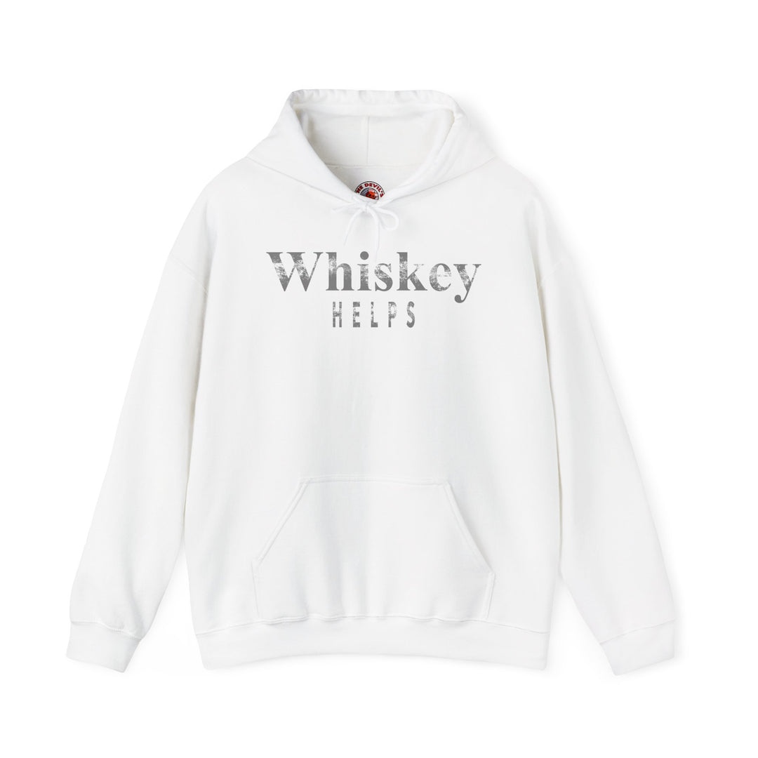 Whiskey Helps Hooded Sweatshirt
