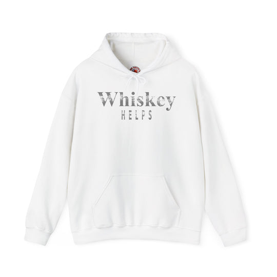 Whiskey Helps Hooded Sweatshirt