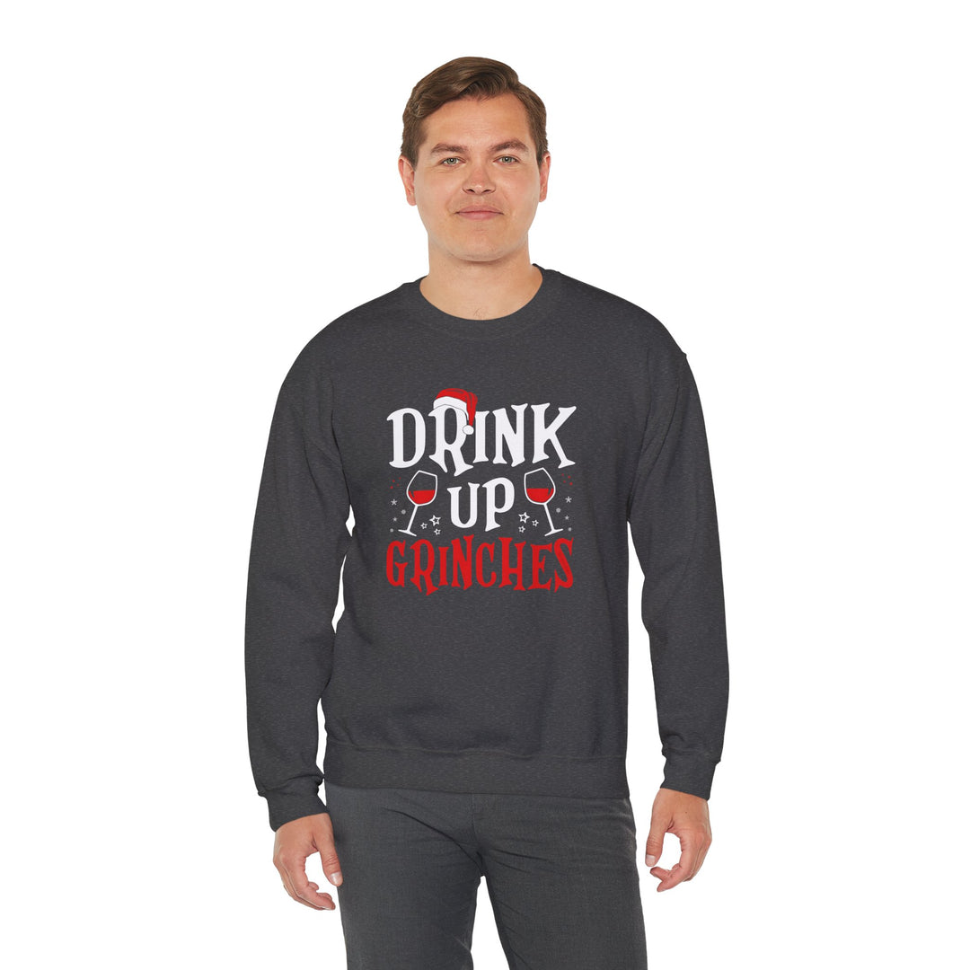 Drink Up Grinches Crewneck Sweatshirt