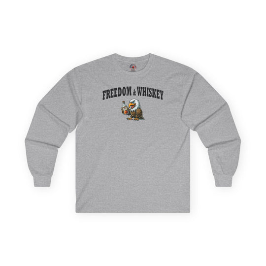 Freedom & Whiskey Long Sleeve Tee