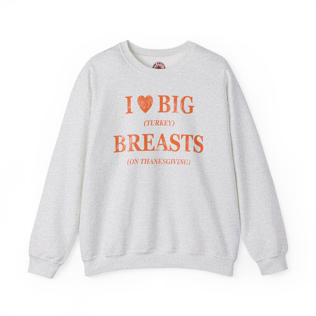 I Heart Big Breasts Crewneck Sweatshirt